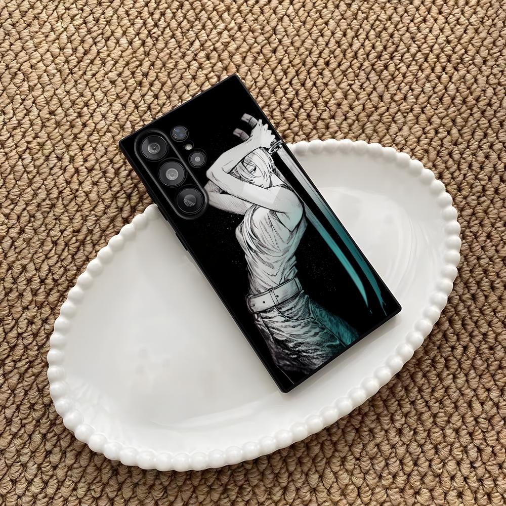 Phone Cases Men - Coque de téléphone Anime Chainsaw Man