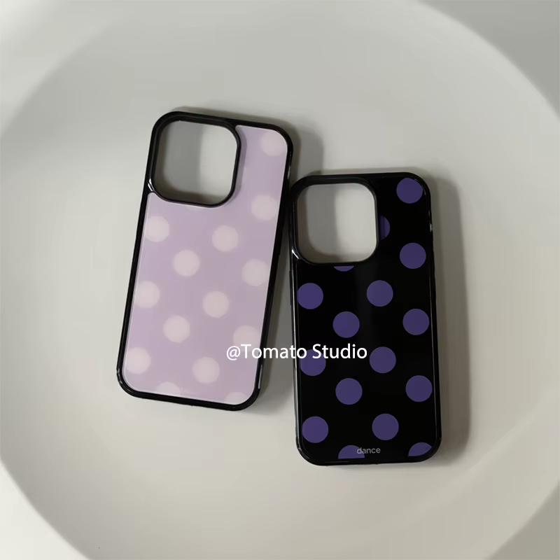 Phone Cases Purple - Coque de téléphone coréenne tendance à