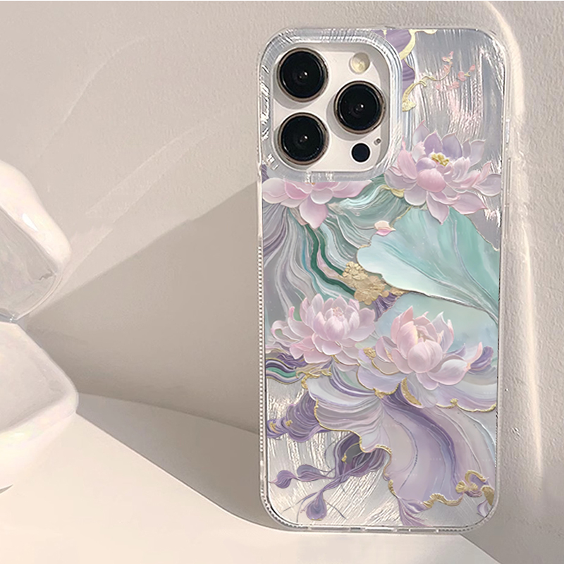 Phone Cases Purple - Coque de téléphone esthétique à imprimé