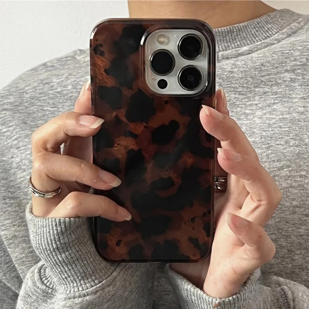 Phone Cases Pinterest - Coque de téléphone Laser à Texture