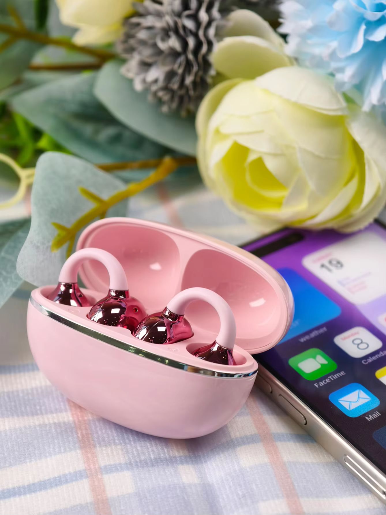 Phone Cases Viral - Écouteurs intra-auriculaires à clipser 2026, design