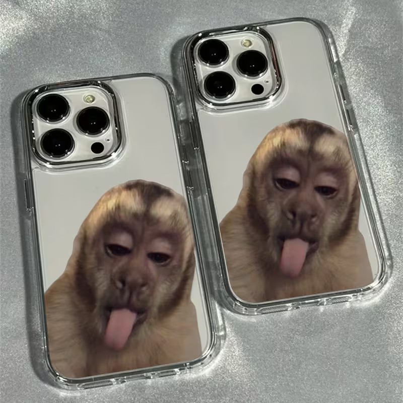 Phone Cases Best - Coque de téléphone singe collante avec