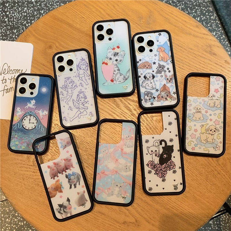 Phone Cases Wildflower - Coque de téléphone antichoc motif chat