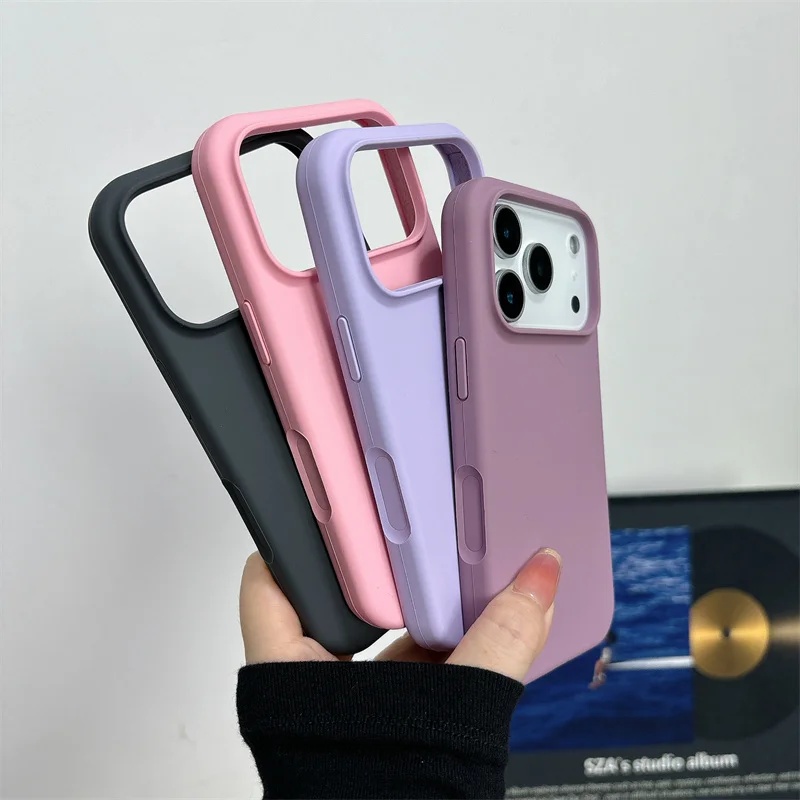 Silicone Liquid Case - Coque en silicone liquide magnétique pour