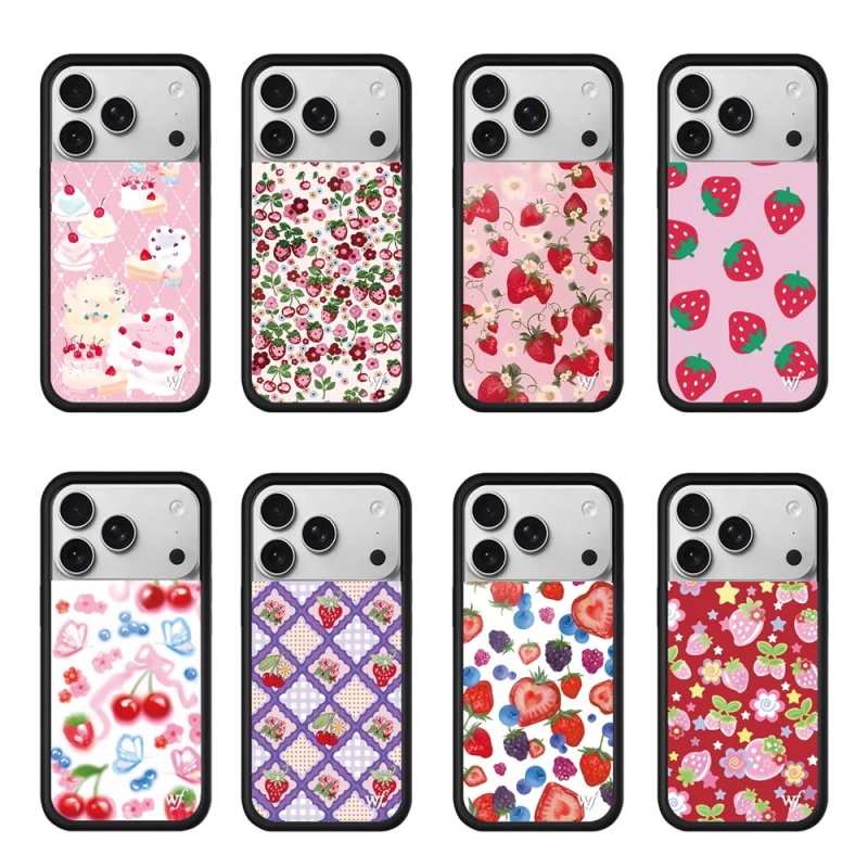 Phone Cases Wildflower - Fleur sauvage mignon 3D fruits sucrés