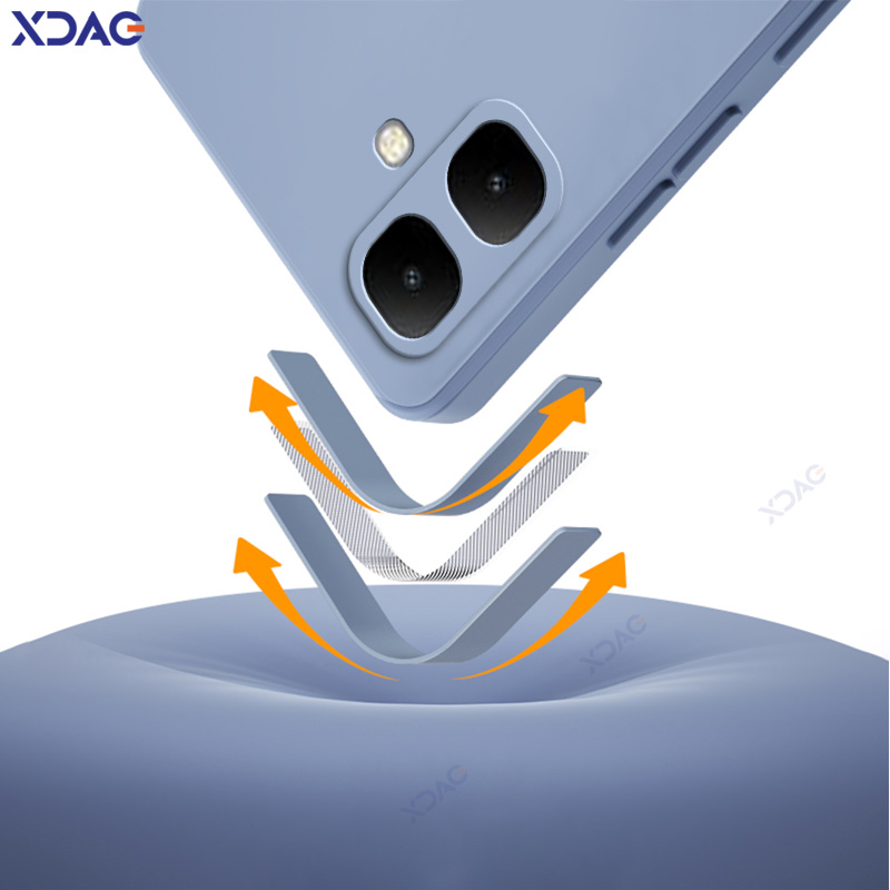 Silicone Liquid Case - Étui de luxe pour téléphones portables