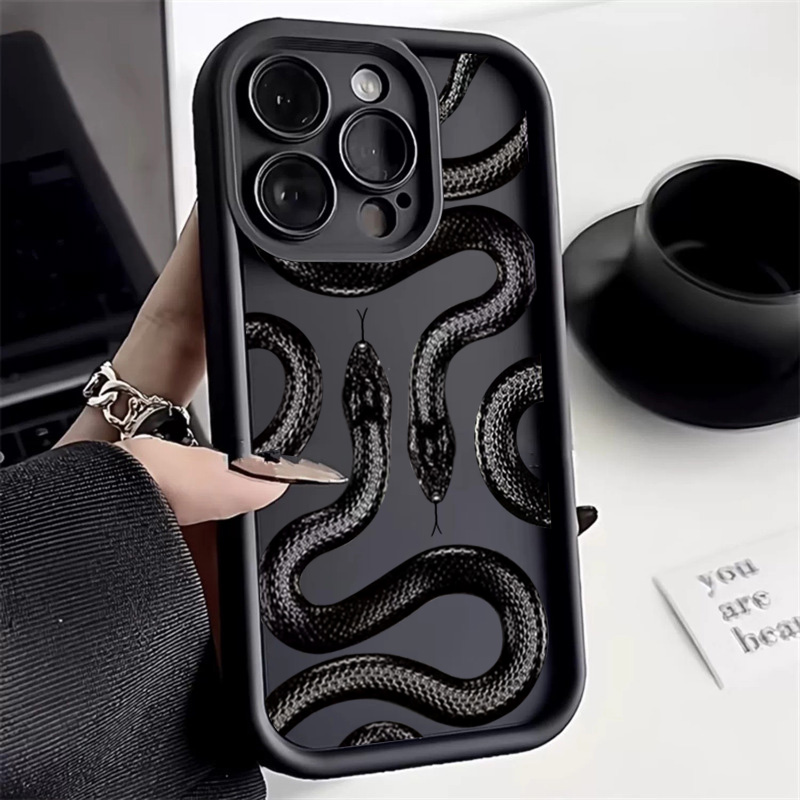 Phone Cases For Iphone 11 - Coque de téléphone à motif serpent