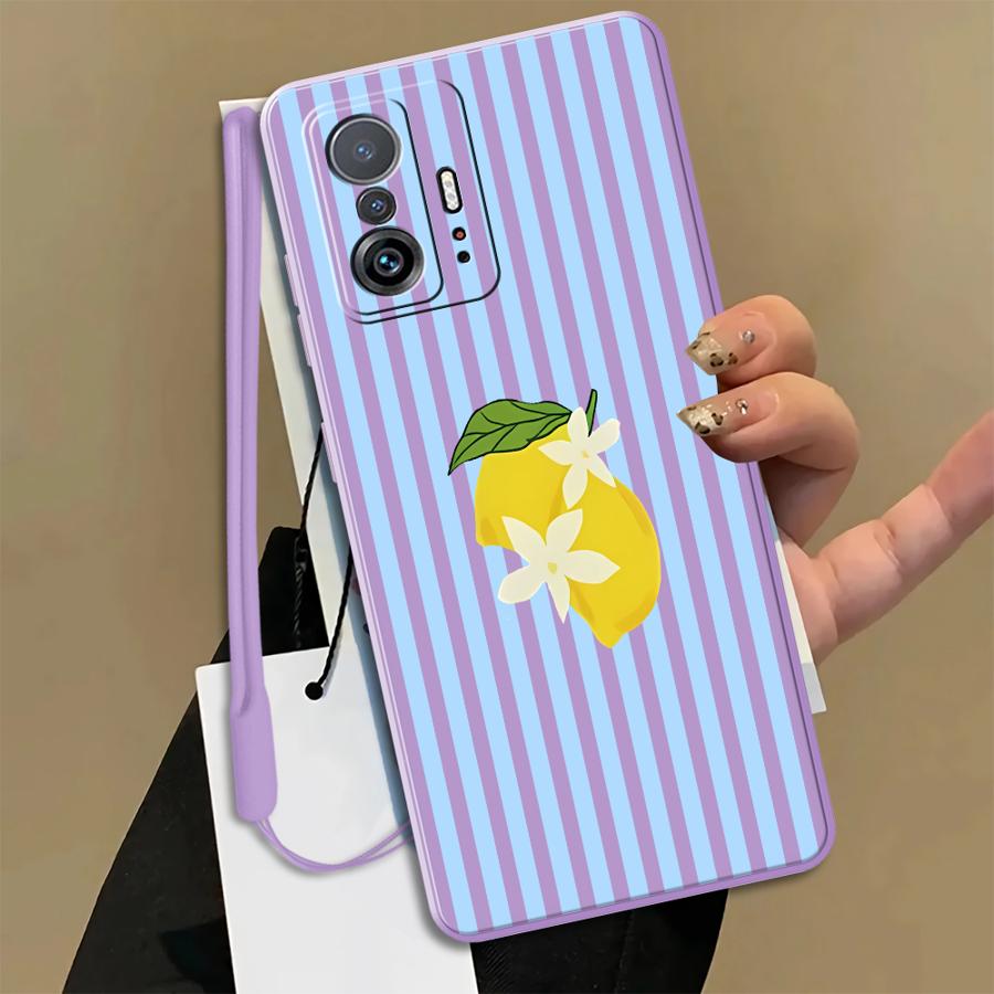 Coque à motif de rayures fraîc - Phone Cases For Iphone 11 avis et prix