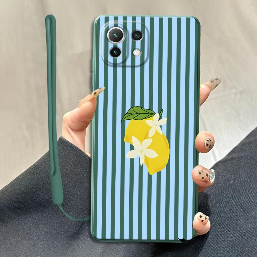 Coque à motif de rayures fraîc - Phone Cases For Iphone 11 avis et prix