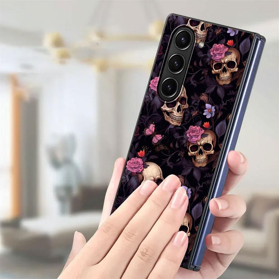 Coque d'art crâne pour Samsung - Phone Cases Z Fold 5 avis et prix
