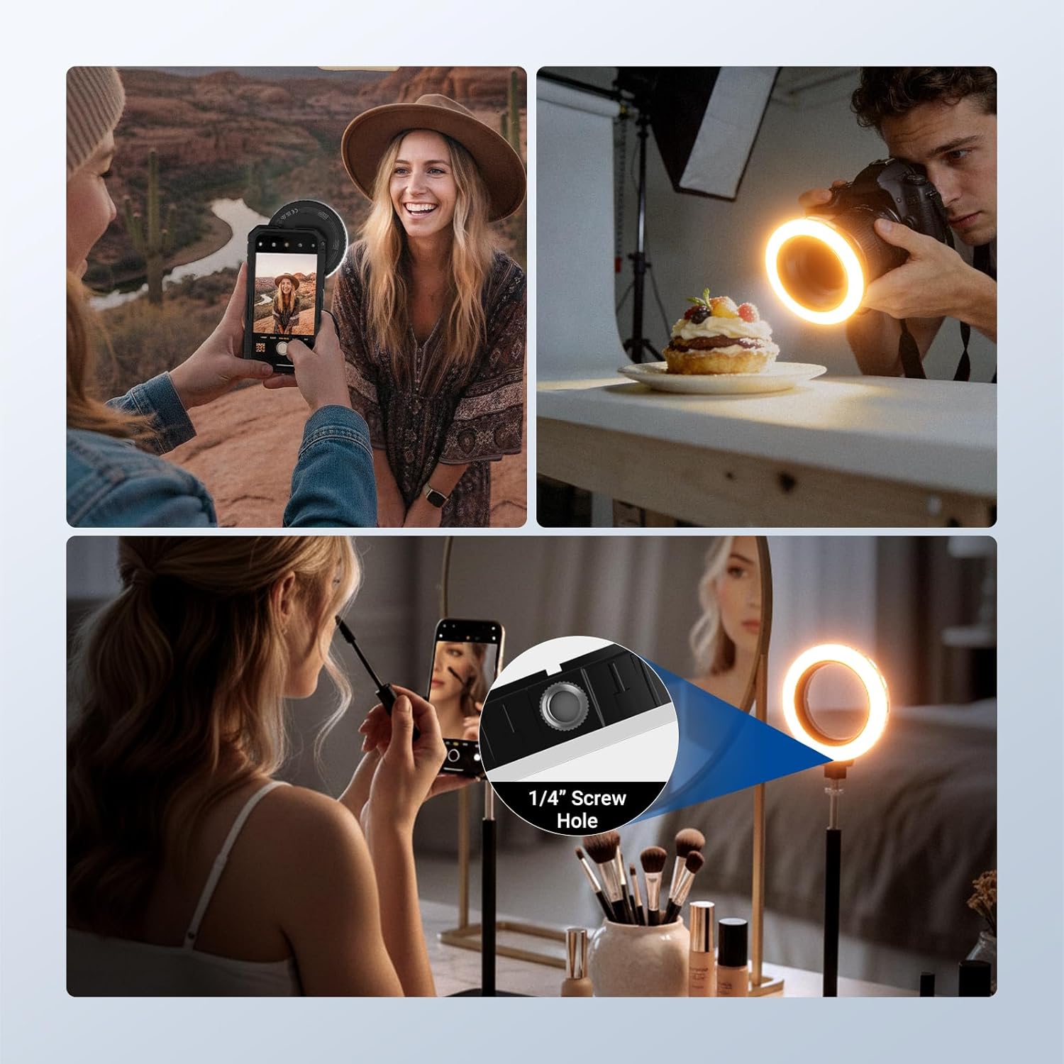 Anneau lumineux NEEWER Basics  - Phone Cases Video avis et prix