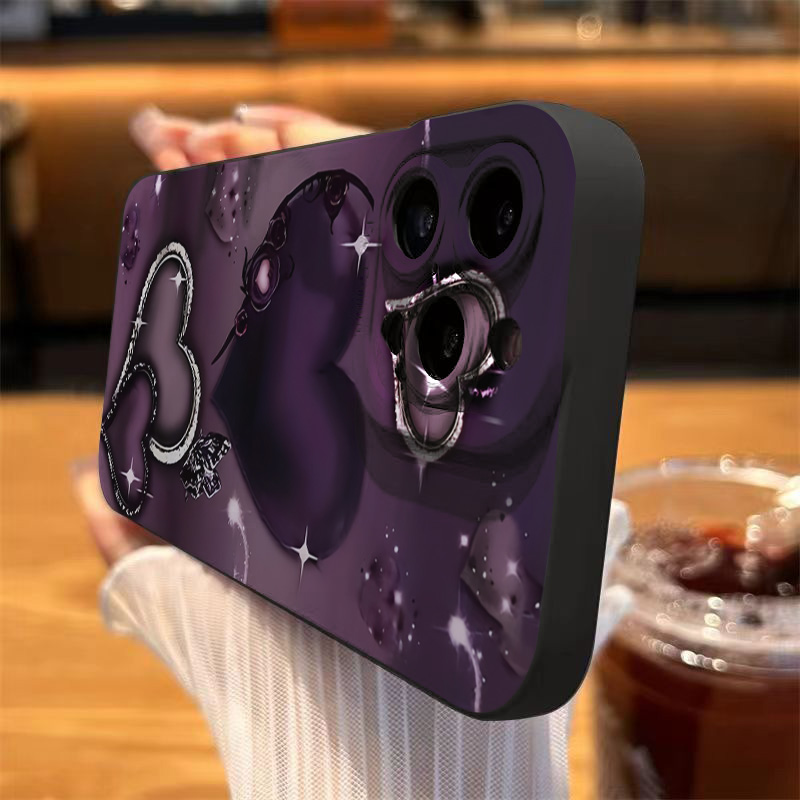 Coque de téléphone en TPU moti - Phone Cases Purple avis et prix