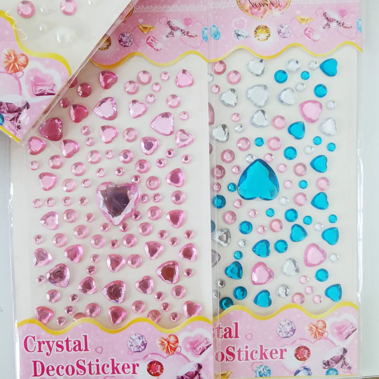Autocollants 3D Cœur Diamant T - Phone Cases Viral avis et prix