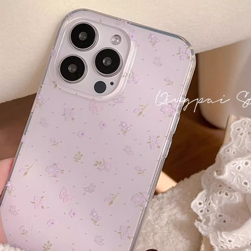 Ins – coque de téléphone à fle - Phone Cases Purple avis et prix
