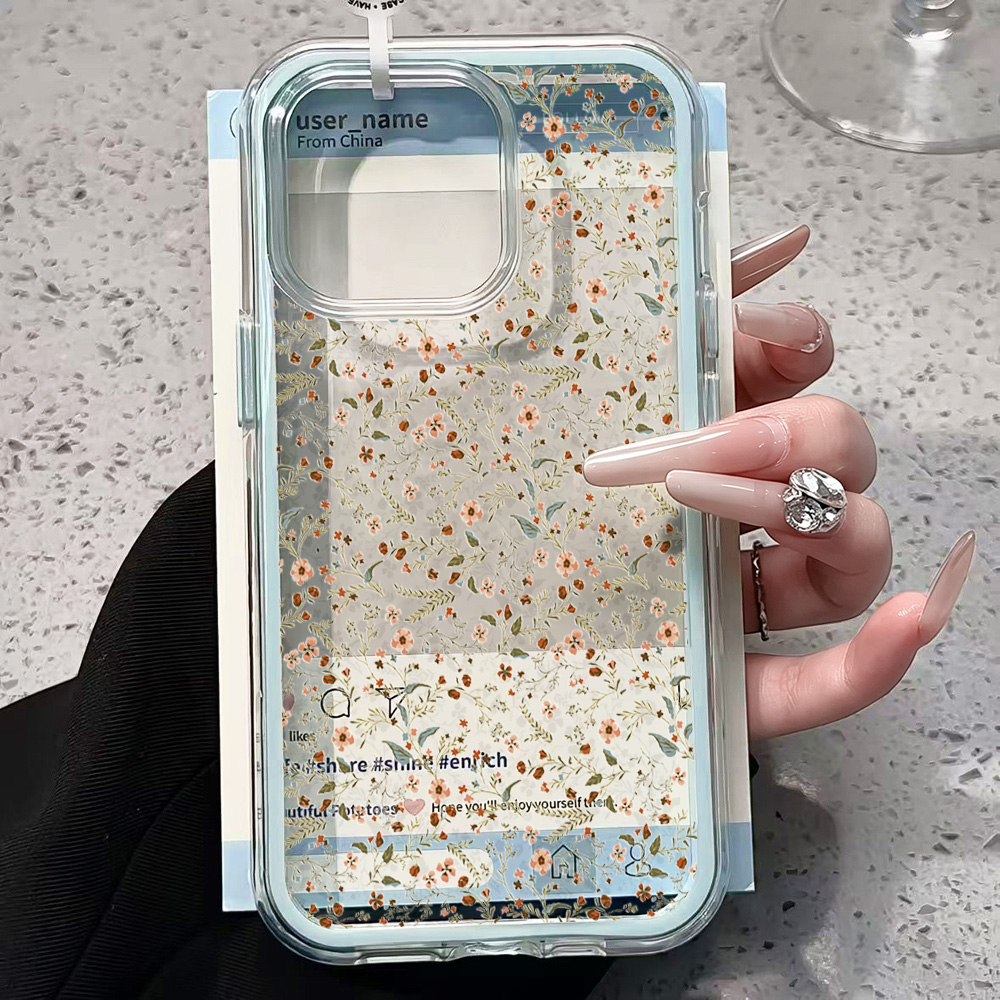 Coque de téléphone transparent - Phone Cases Wildflower avis et prix