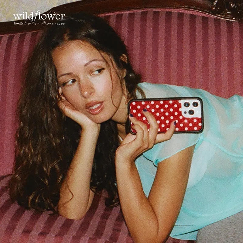 Coque de téléphone à pois 3D,  - Phone Cases Wildflower avis et prix
