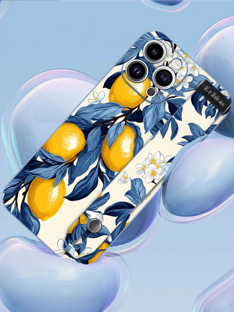 Fruit citron coloré étoile fle - Phone Cases With Loop avis et prix