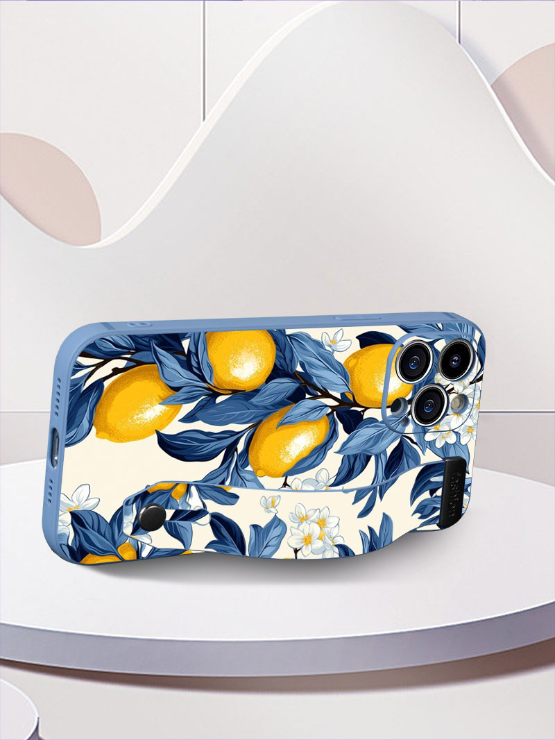 Fruit citron coloré étoile fle - Phone Cases With Loop avis et prix